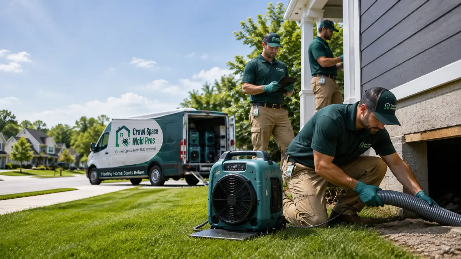 Crawl Space Mold Removal in Lakeside Marblehead, OH